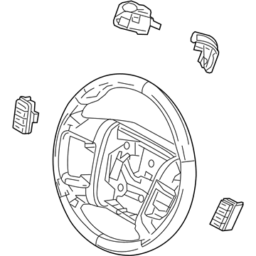 Lincoln DA5Z-3600-AA Steering Wheel