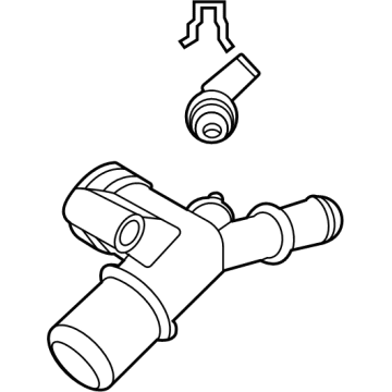 Ford GN1Z-8K556-C Water Outlet Connect Adaptor