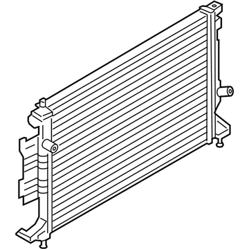 2017 Lincoln MKC Radiator - FV4Z-8005-A