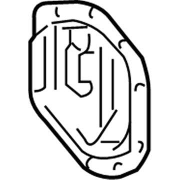 Mercury 7E5Z-4033-A Differential Cover