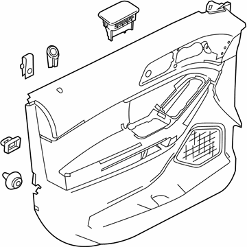 Ford BB5Z-7823943-CB Panel Assembly - Door Trim