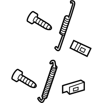 Lincoln 6L1Z-2A225-A Splash Shield Retainer Kit