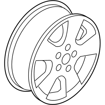 Mercury 6F2Z-1007-F Wheel, Alloy