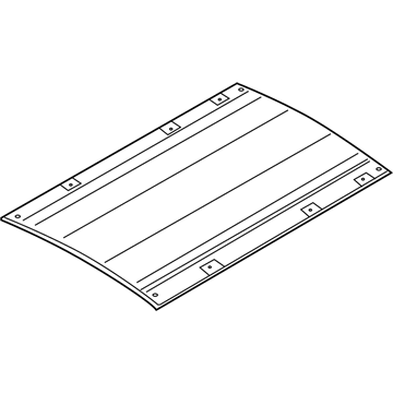 Ford CK4Z-6150202-J Center Roof Panel