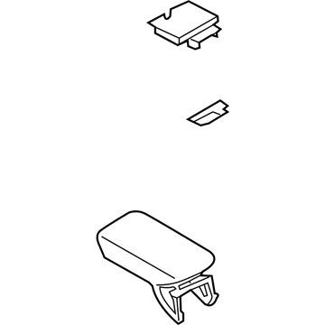 2021 Lincoln Nautilus Armrest - FA1Z-5806024-AF