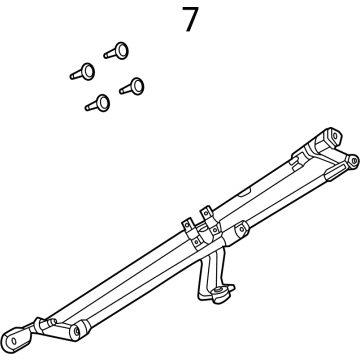 2023 Ford Bronco Wiper Pivot - M2DZ-17566-A