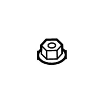 Mercury -W704723-S437 Headlamp Assembly Nut