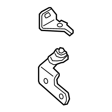 Ford JX7Z-5822810-A Lower Hinge