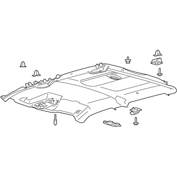 Ford LC3Z-2651944-BA Headliner