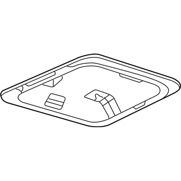 Mercury 6E5Z-54519K22-A Overhead Console Bracket