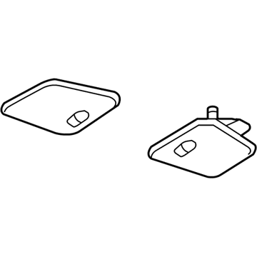 Mercury 6N7Z-13783-AA Lamp Lens