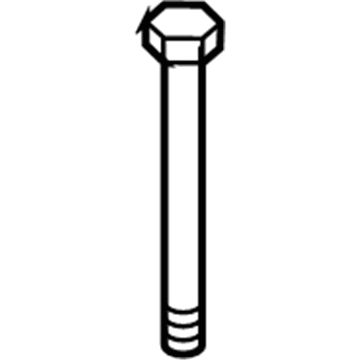 Mercury 6E5Z-3057-AA Apron/Rail Assembly Bolt