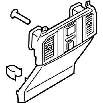 Ford JL3Z-15045E24-BH Rear Trim Panel