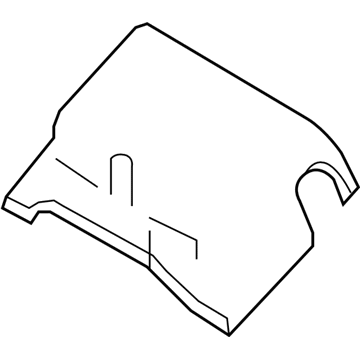 Mercury 5G1Z-3530-AAB Upper Column Cover