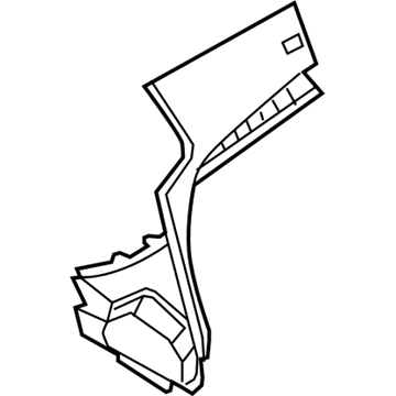 Lincoln DA5Z-54046A62-AA Lower Trim