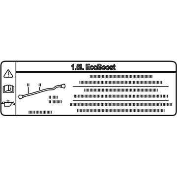 Ford EU5Z-6A619-A Decal