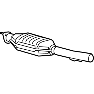 Mercury Mariner Catalytic Converter - 7L8Z-5E212-AA