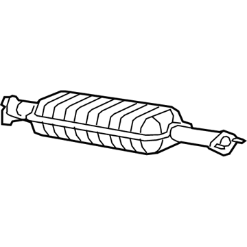 Mercury 5L8Z-5230-BA Muffler