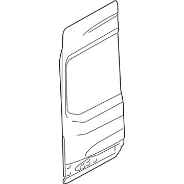 Ford CK4Z-6140011-AA DOOR ASY - REAR