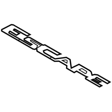 Ford GJ5Z-9942528-C Nameplate