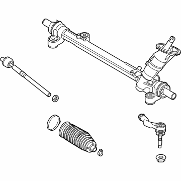 Ford LK9Z-3504-A GEAR - RACK AND PINION STEERIN