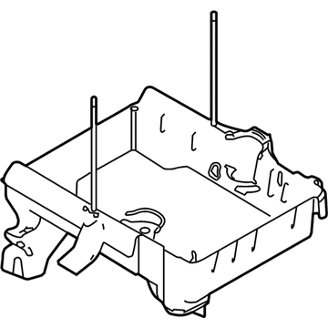 Ford AG1Z-10732-D Battery Tray