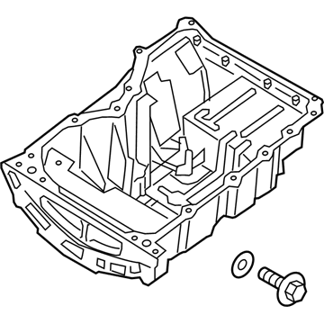 Ford K2GZ-6675-D Oil Pan