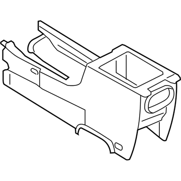 Ford Freestyle Center Console Base - 5F9Z-74045A36-BAA