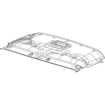 Ford LC2Z-1551940-AB PANEL ASY - ROOF TRIM - FRONT