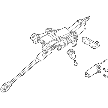 Lincoln DP5Z-3C529-A Steering Column