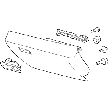 Lincoln AA5Z-54060T10-AA Glove Box Assembly