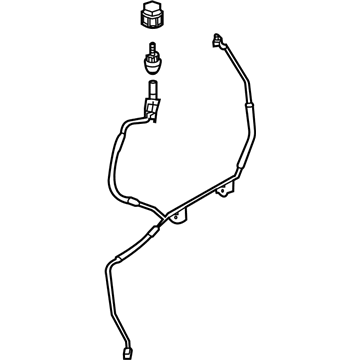 Ford LK4Z-19835-J Front A/C Tube