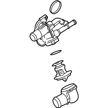 Lincoln 8M8Z-8A586-F Thermostat Housing