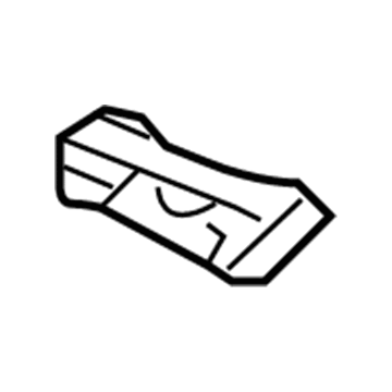 Ford 5R3Z-63500A74-BA Roof Molding Clip