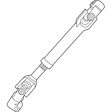 Lincoln LX6Z-3B676-A Intermediate Shaft