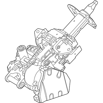 Lincoln LX6Z-3C529-BH Column Assembly