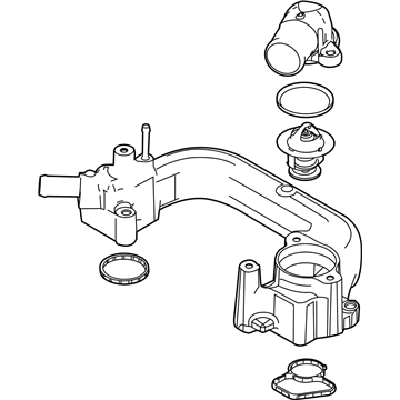 Ford 7R3Z-8C368-G Thermostat Housing