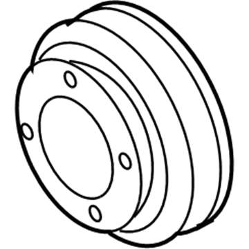 Mercury XL3Z-8509-A Pulley