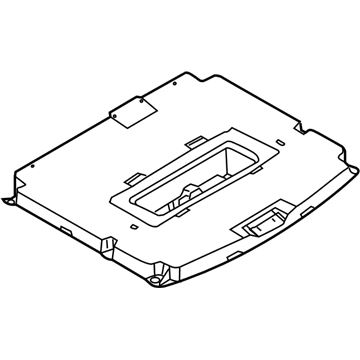 Ford 8L8Z-7845026-A Floor Cover