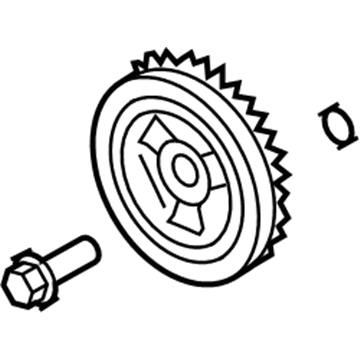 Mercury 8S7Z-6312-A Crankshaft Pulley