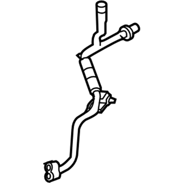 Mercury 6L8Z-19835-AA Evaporator Tube