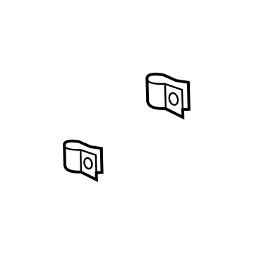 Ford HC3Z-17C756-A Outer Bracket Retainer Nut Ford HC3Z-17C756-A Outer Bracket Retainer Nut