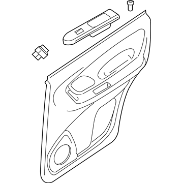 Ford 8L8Z-7827407-AA Door Trim Panel