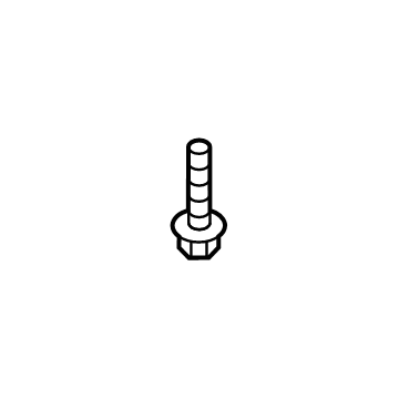 Lincoln -W708568-S451 Passenger Air Bag Screw