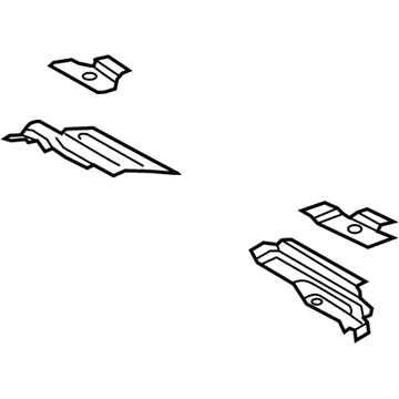 Ford FL3Z-1510414-A Member Assembly - Floor Cross