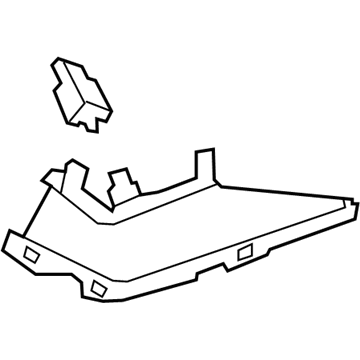 Ford DV6Z-5831011-BA Trim - "D" Pillar