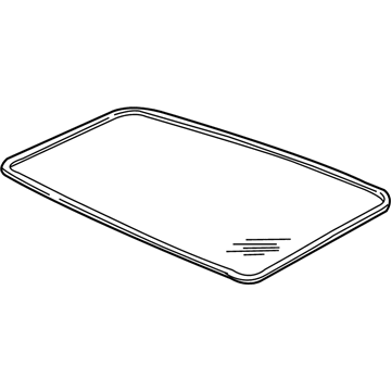 Lincoln 5L1Z-7851884-AA Sunroof Glass Seal