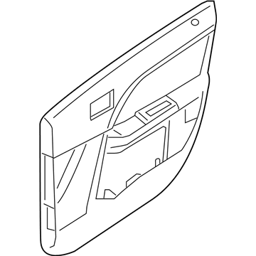 Mercury 7T5Z-5427406-AA Door Trim Panel