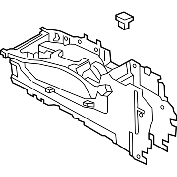 Lincoln JA1Z-58045A36-AA Console Base