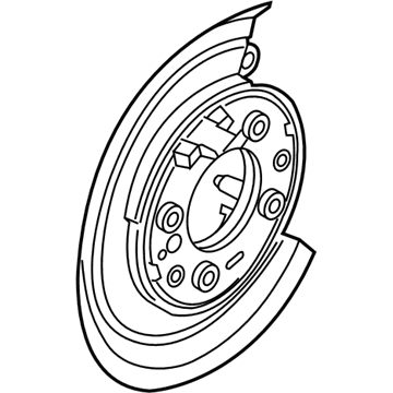 Ford 5C3Z-2B636-AA Splash Shield